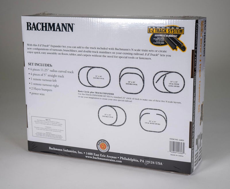 Bachmann E-Z TRACKÂ® EXPANDER PACK - Nickel Silver - N Scale - Image 5
